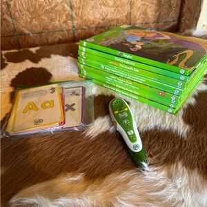 LeapFrog Tag And LeapReader Learn To Read 2 Early Reader Series 11 Books W/pen